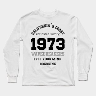 California’s coast 1973 Long Sleeve T-Shirt